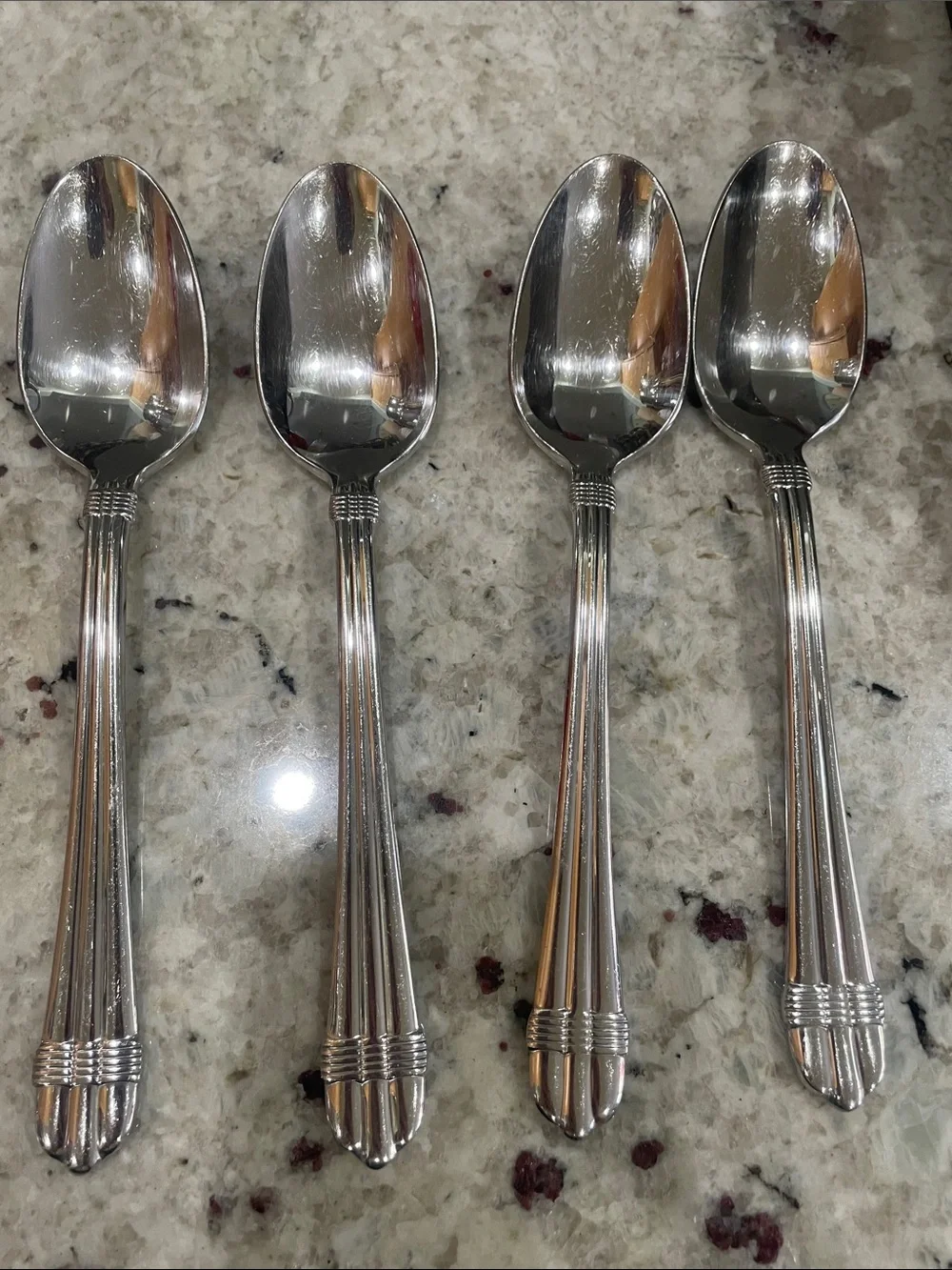 Hampton Silversmiths Stainless large spoons